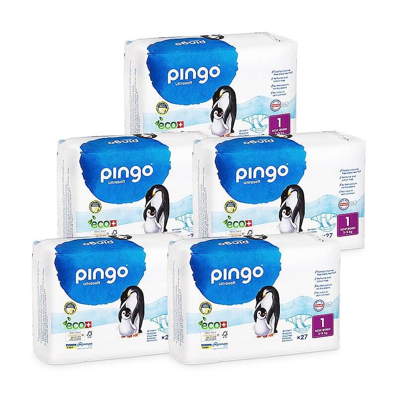 Pingo Newborn (2-5 kg) Karton (5 x 27 STK)