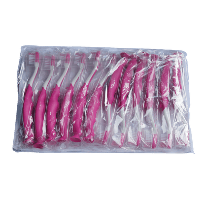 Kinderzahnbürste 3-7 Jahre pink (12 STK)