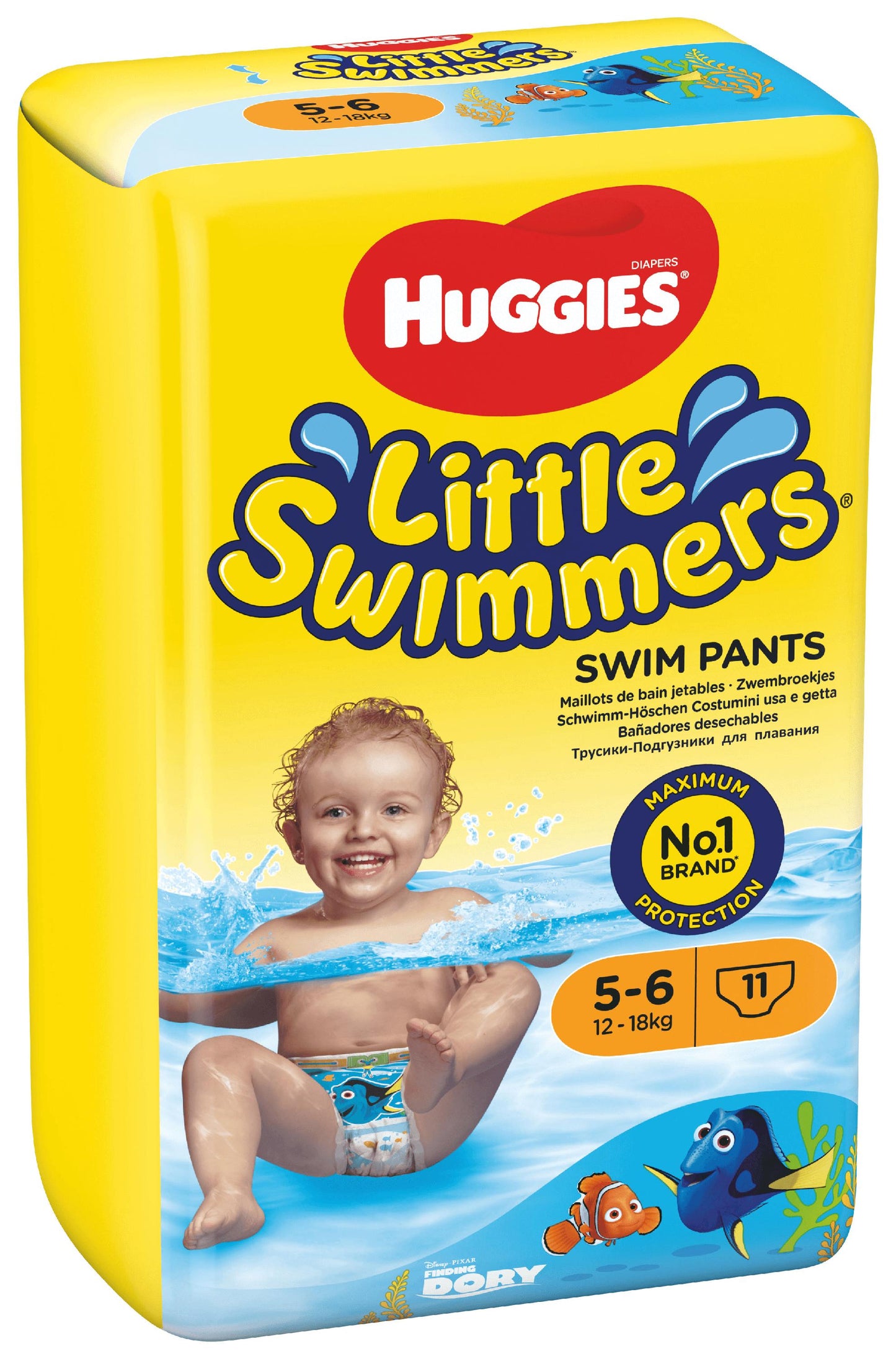 Huggies Schwimm-Windeln Grösse 5-6  12-18 Kg (11 STK)