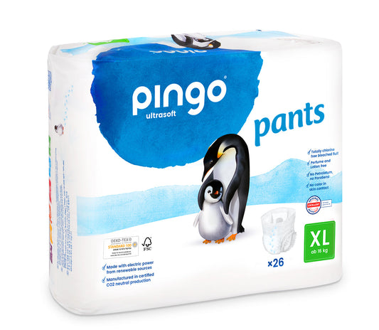 Pingo Pants Gr. 6 XL 16+ Kg (26 STK) Beutel
