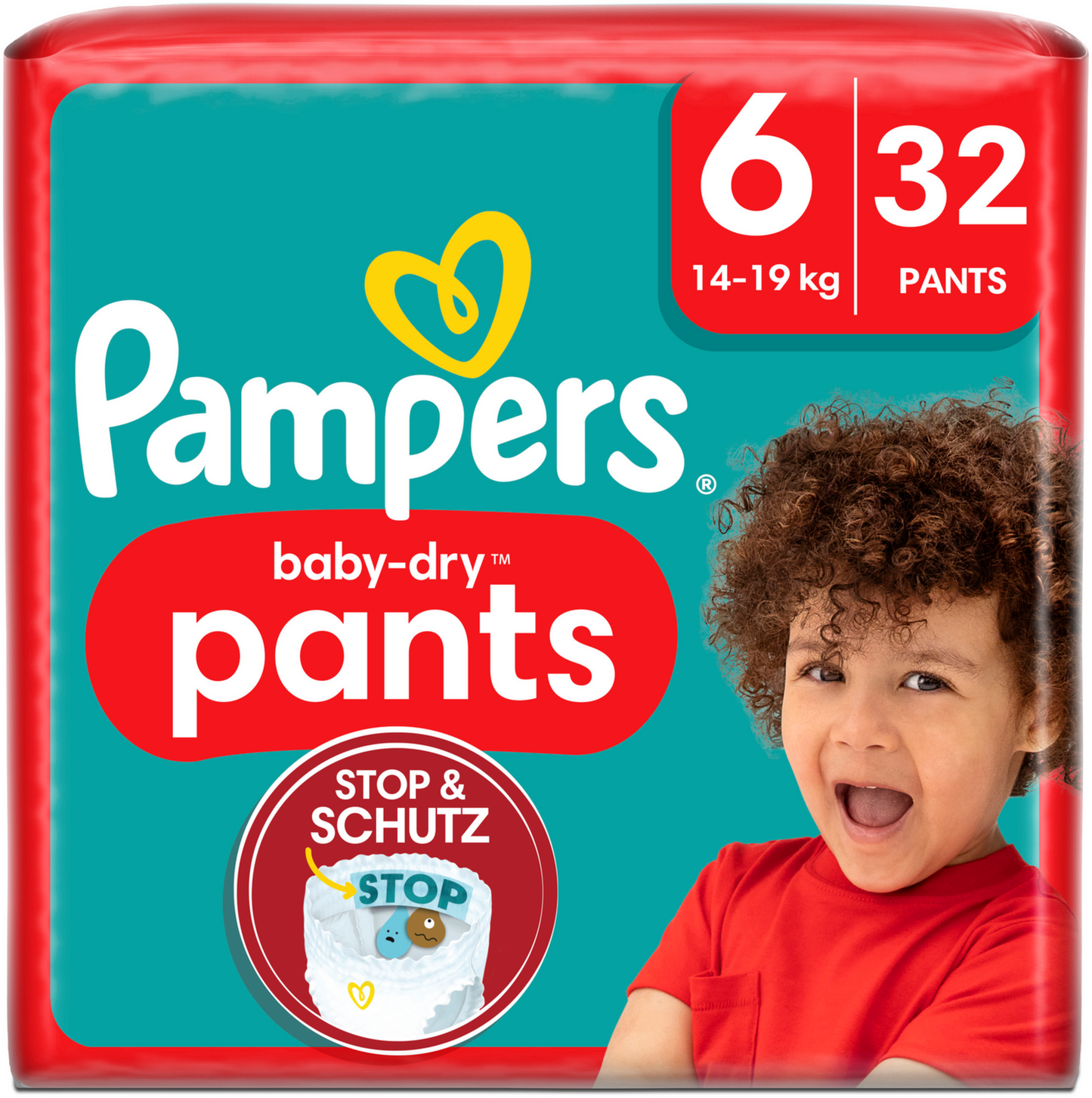 Pampers Baby-Dry PANTS Gr. 6 XL +15kg (3 x 32 STK) Sparpack